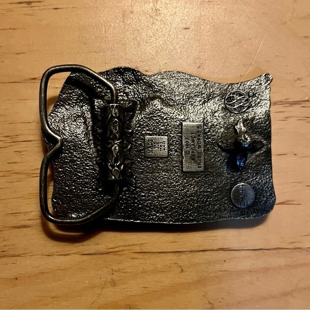 Vintage Bergamot Brass Duck Belt Buckle